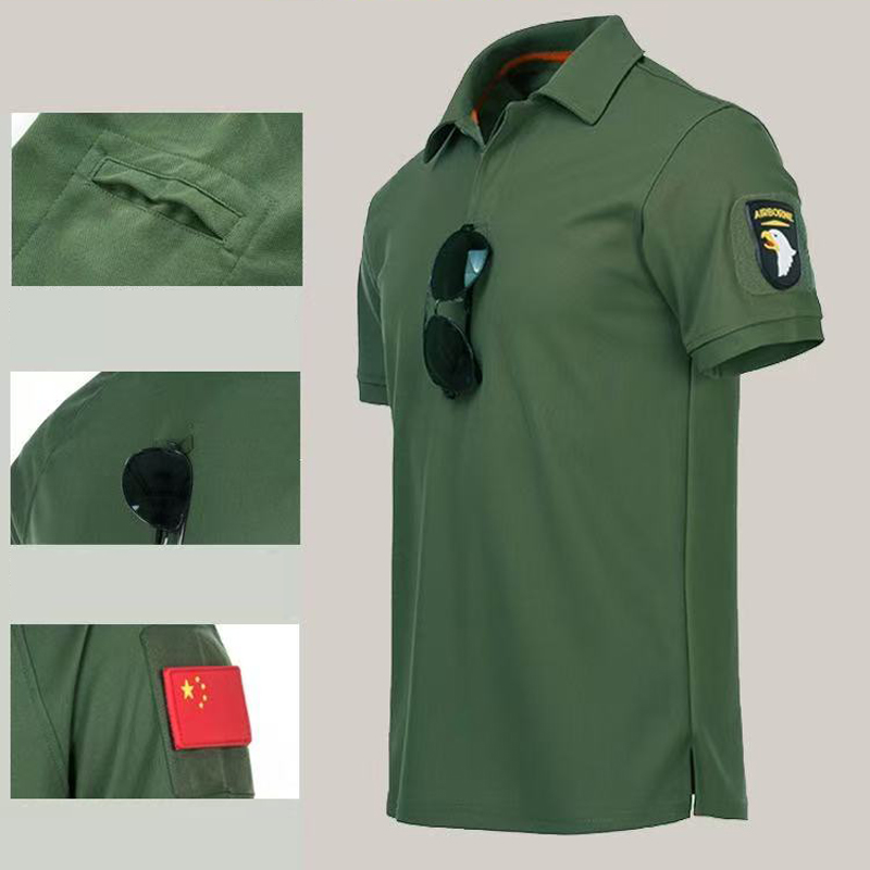 Męskie wojskowe letnie koszulk – Tactical Military Shirt Cargo recenzja i cena