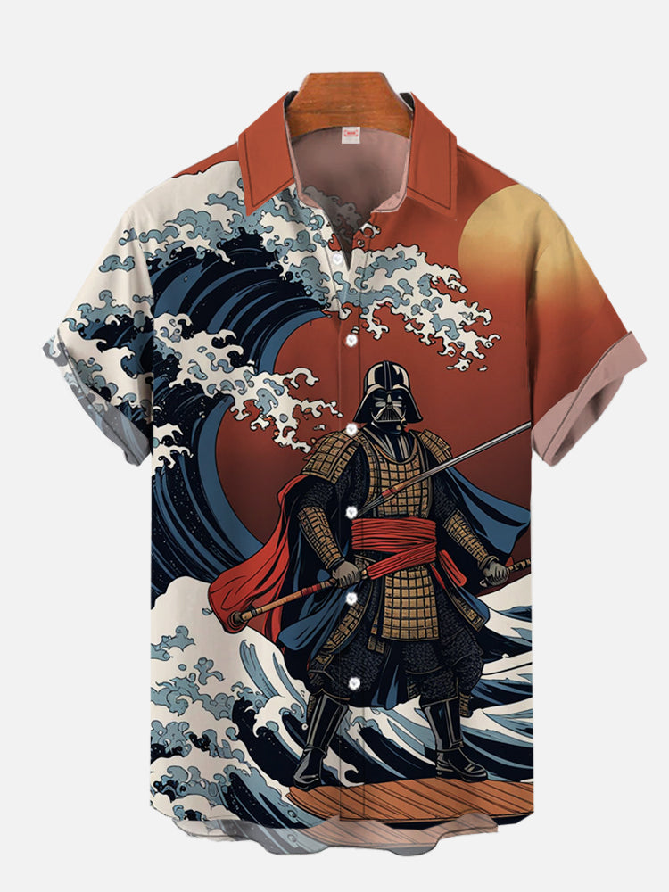 2024 moda Ukiyo-E tropikalny k – Vintage Hawaiian Floral Shirt recenzja i cena