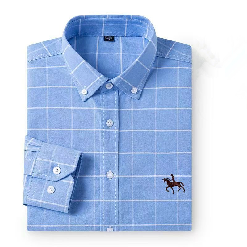 100% bawełniane męskie koszule – Oxford Cotton Casual Shirt Business recenzja i cena