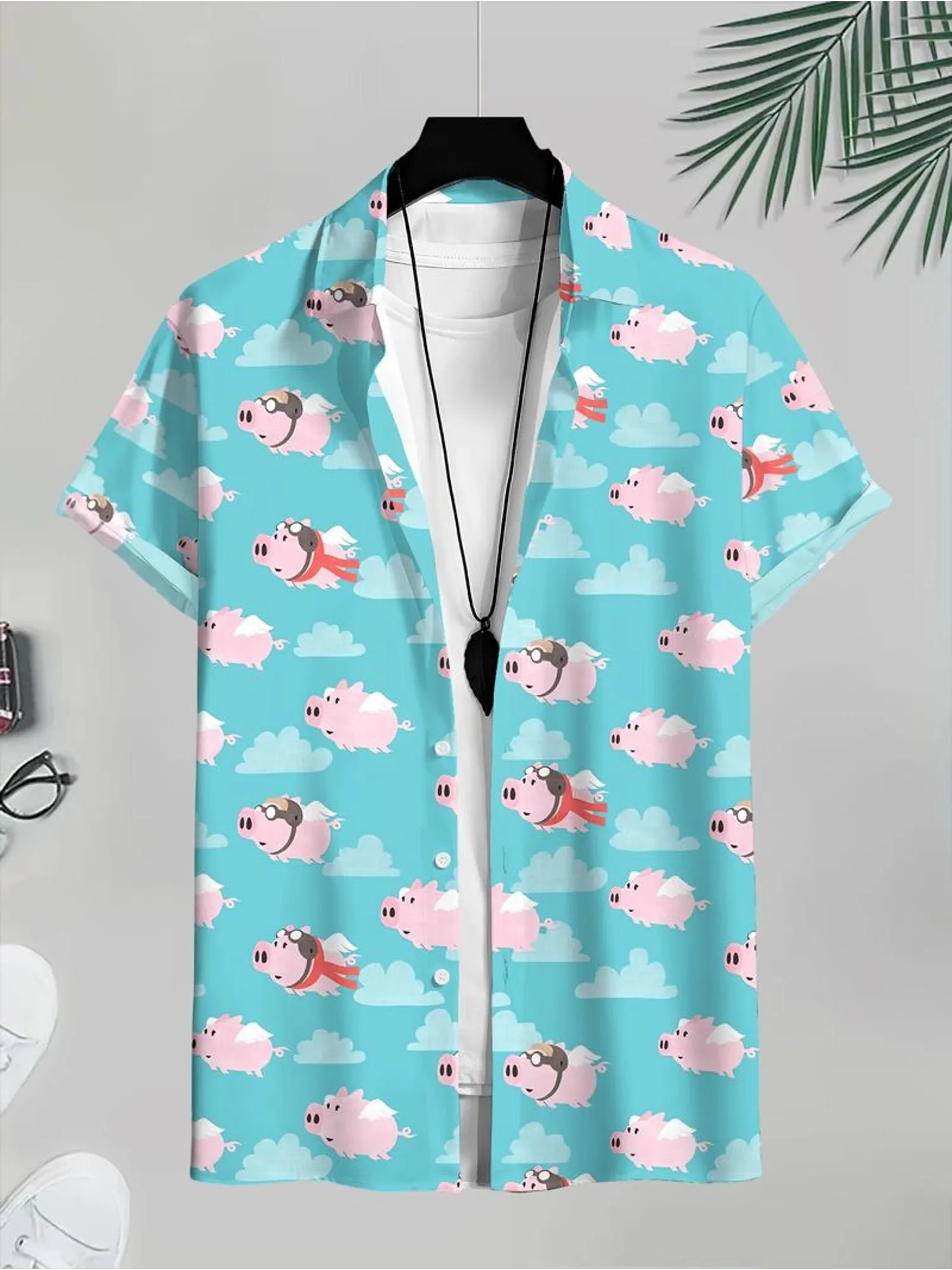 Koszule hawajskie męskie z nad – Vintage Hawaiian Floral Shirt recenzja i cena